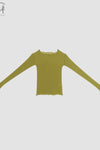 BASERANGE Tabby Star Long Sleeve T-Shirt Portugal BAS-TOTA-CG-SU24-ONE YELLOW